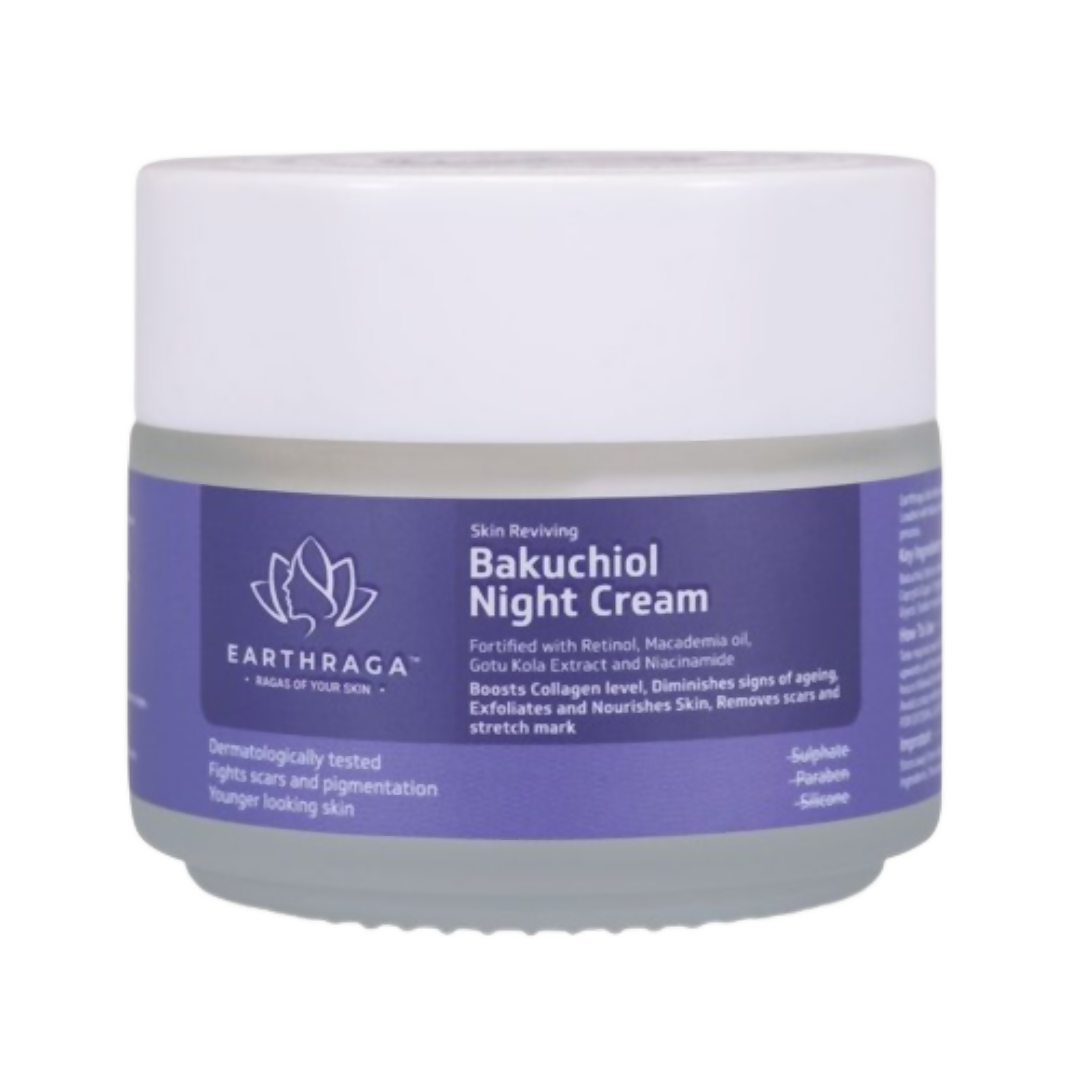 Earthraga Skin Reviving Bakuchiol Night Cream