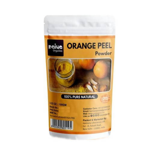 Paiya Organics Orange Peel Powder - Distacart