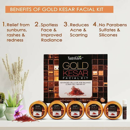 NutriGlow Gold Kesar Facial Kit