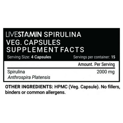 Livestamin Spirulina Capsules