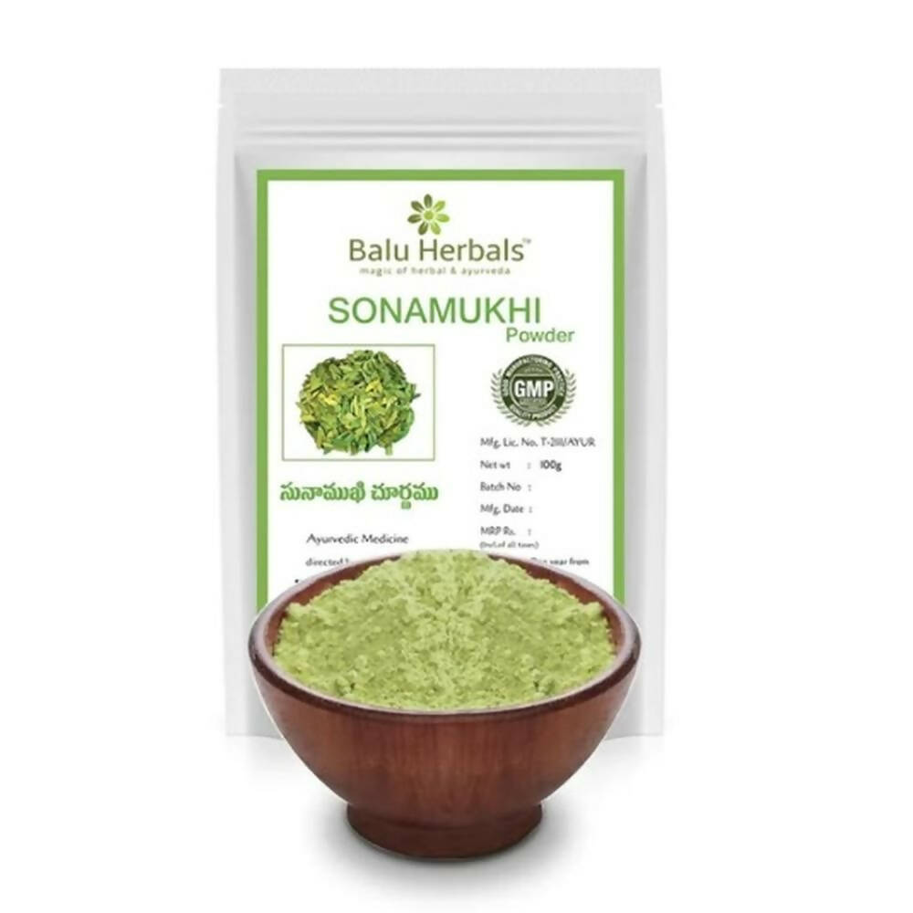 Balu Herbals Senna Leaves (Sonamuki Akulu) Powder - buy in USA, Australia, Canada