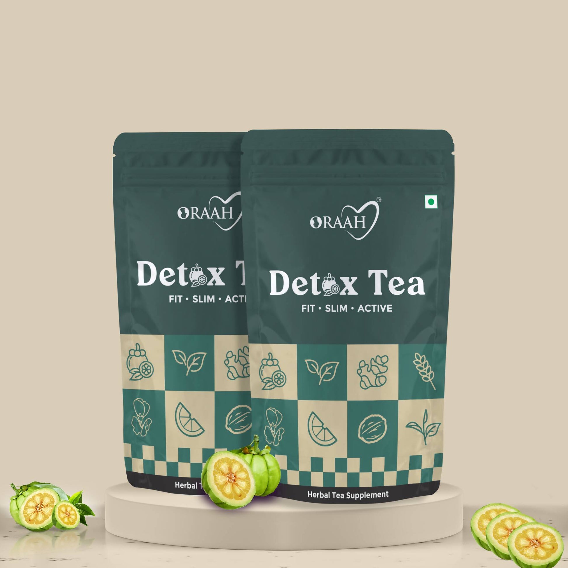 Oraah Detox Herbal Tea for Weight Management - BUDNE