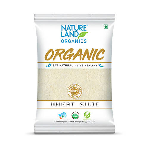 Nature Land Organics Wheat Suji - BUDNE