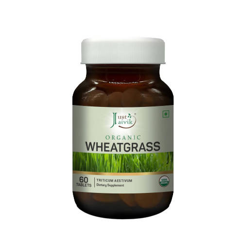 Just Jaivik Organic Wheatgrass Tablets